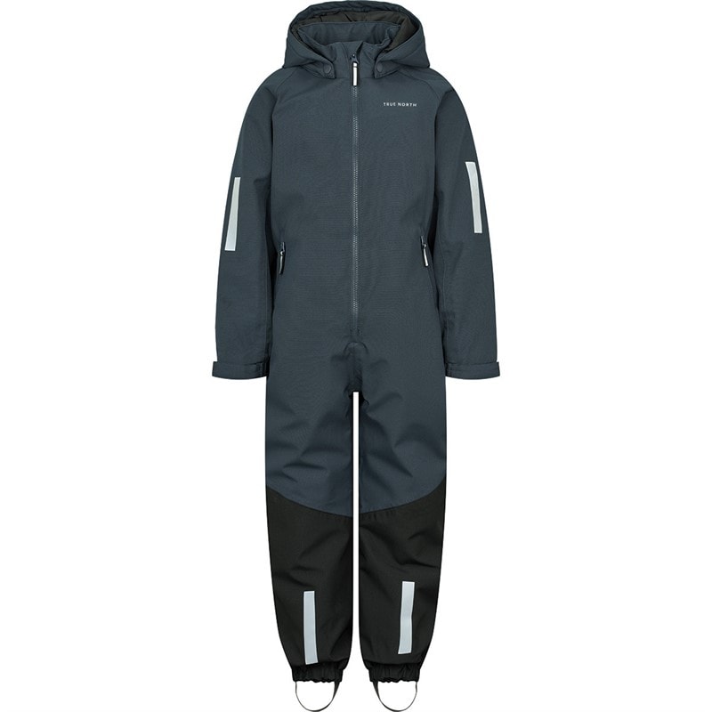 True North Kids Waterproof Overall Oxford Snowsuit Night Sky