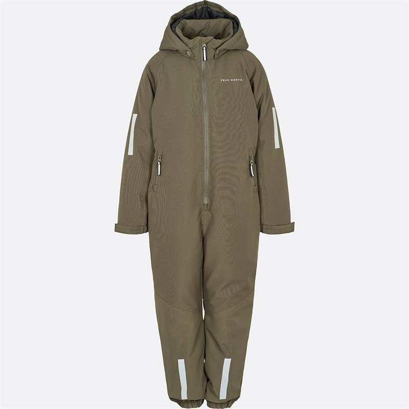 True North Kids Waterproof Overall Oxford Snow Suit Tarmac