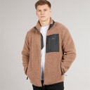 True North Mens Pile Jacket Bark