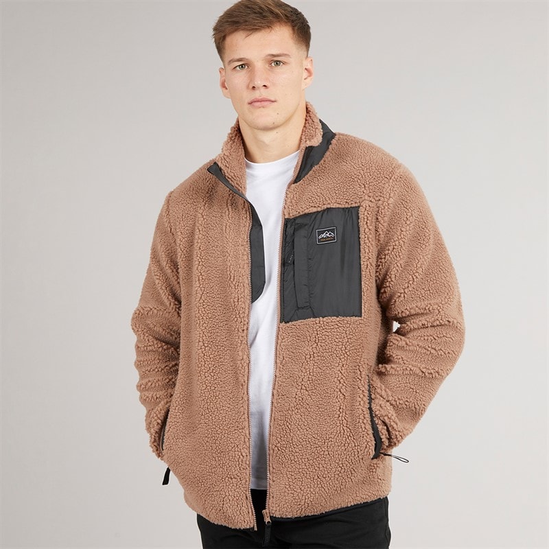 True North Mens Pile Jacket Bark