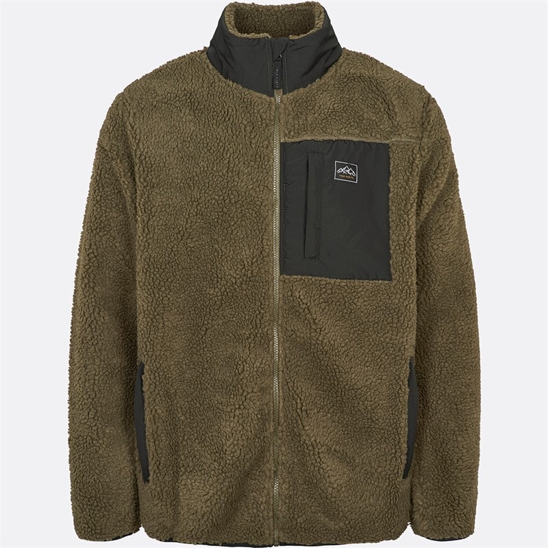 True North Mens Pile Jacket Tarmac - Image 1