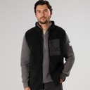 True North Mens Pile Vest Black