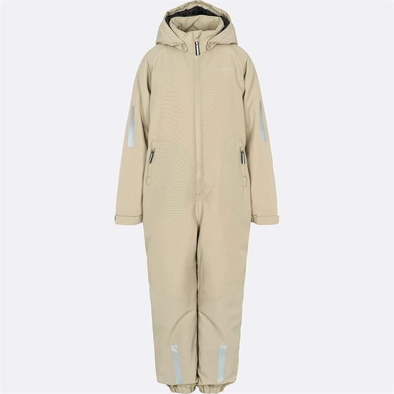 True North Kids Waterproof Overall Oxford Snow Suit Sand