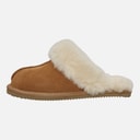 True North Womens Sheepskin Slippers Brown