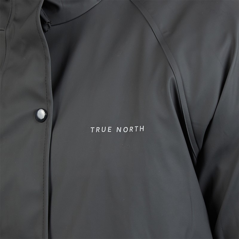 True North Mens PU Coat Black - Image 3