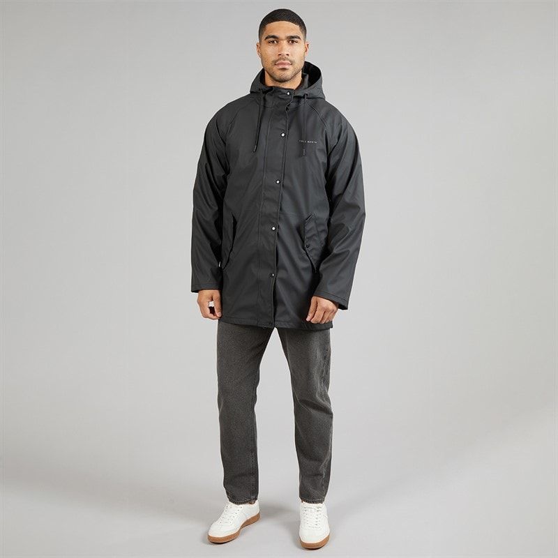 True North Mens PU Coat Black - Image 4