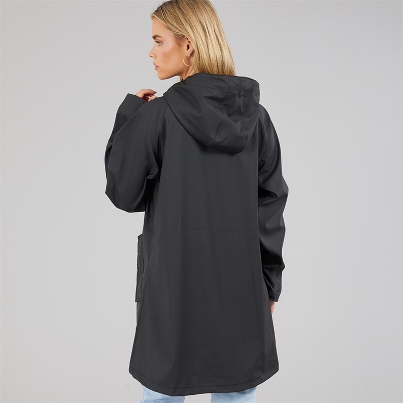 True North Womens PU Coat Black - Image 2