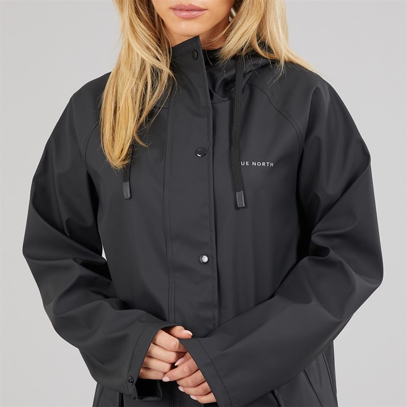 True North Womens PU Coat Black - Image 5