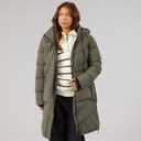 True North Womens Barbro Coat Dark Green Dk-Green