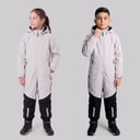 True North Kids Waterproof Overall Oxford Snowsuit Orchid