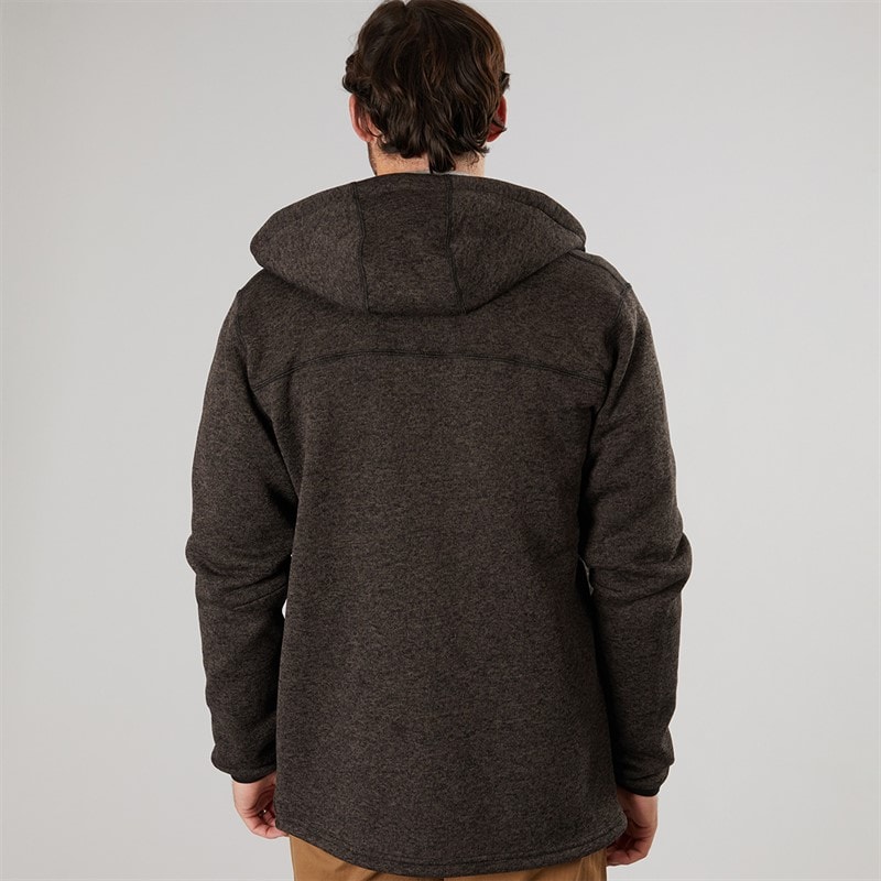 True North Mens Flatfleece Jacket Black - Image 2