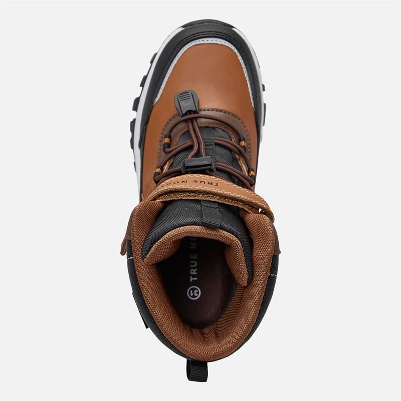 True North Kids Waterproof Snowflake Boots Brown - Image 4