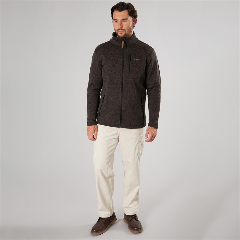True North Mens Flatfleece Jacket Black - Image 4
