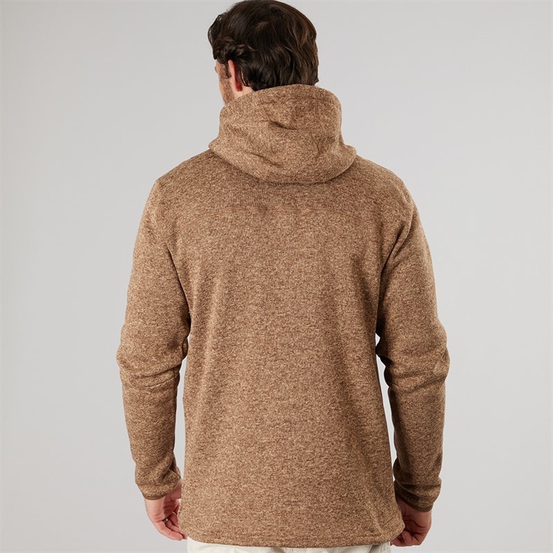 True North Mens Flatfleece Jacket Bark - Image 2