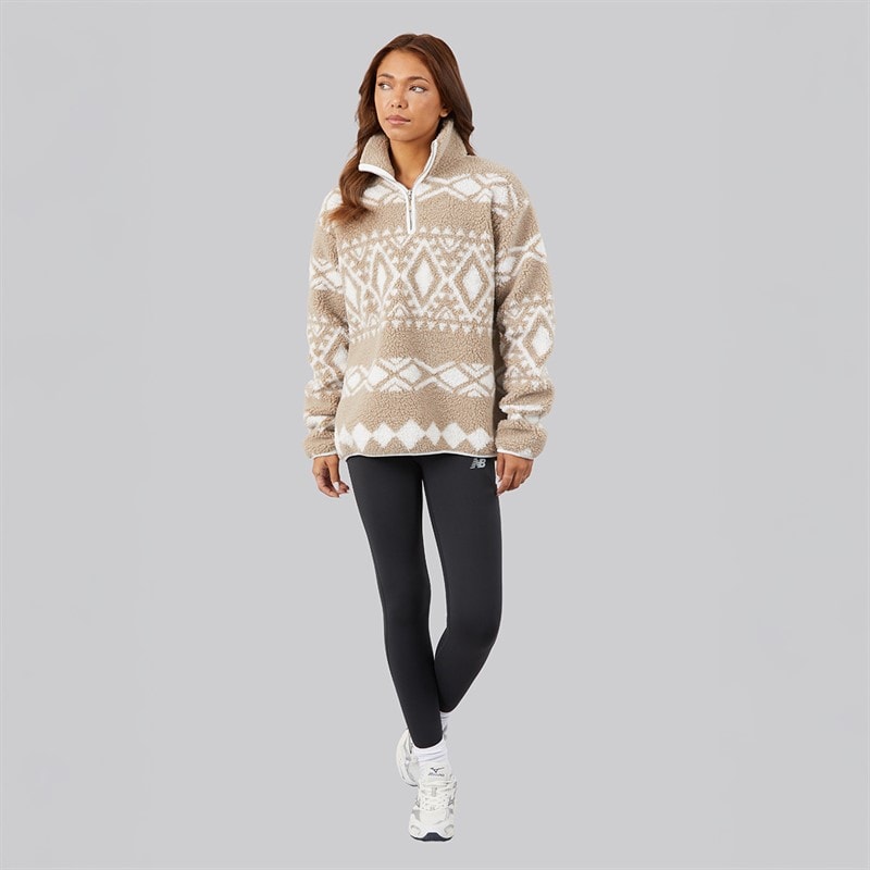 True North Womens Cissi Fleece Beige Comb - Image 4