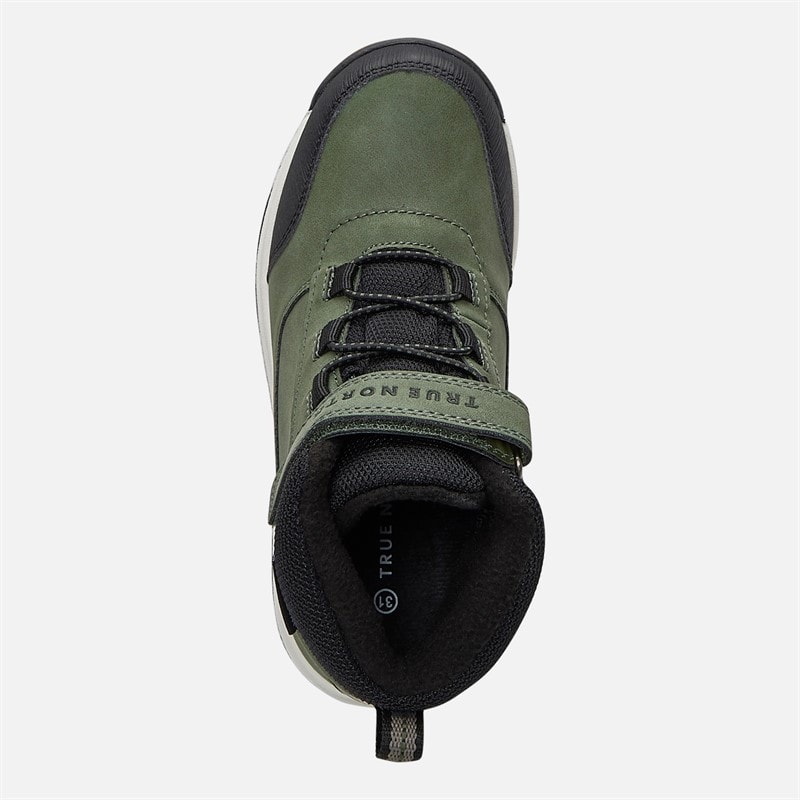 True North Kids Waterproof Snow City Shoes Dark Green Dk-Green - Image 4