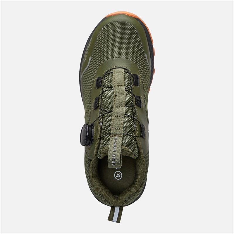 True North Quick Trek Low Waterproof Shoes Green - Image 4