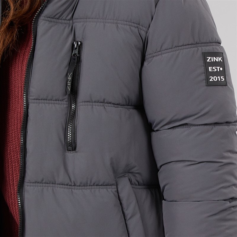 True North Womens Gunilla Coat Grey - Image 3