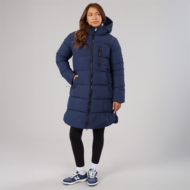 True North Womens Gunilla Coat Navy - Image 4