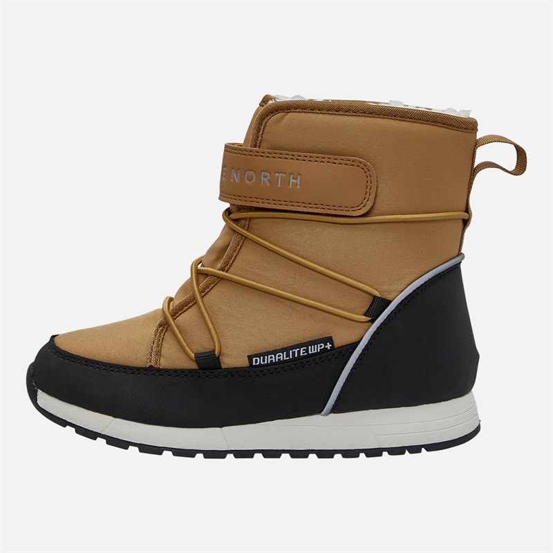 True North Kids Waterproof Snowy Day Boots Brown