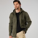 True North Mens Flatfleece Jacket Dusty Olive