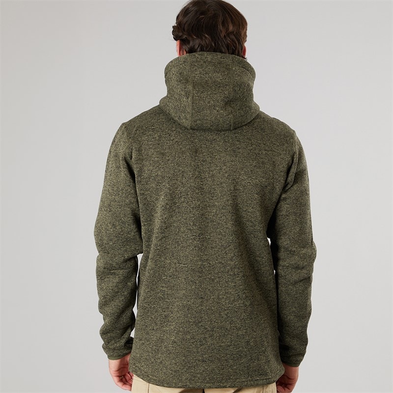 True North Mens Flatfleece Jacket Dusty Olive - Image 2