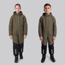 True North Kids Waterproof Overall Oxford Snowsuit Tarmac