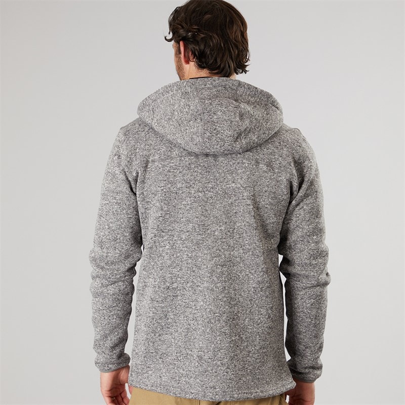 True North Mens Flatfleece Jacket Dark Grey Dk-Grey - Image 2