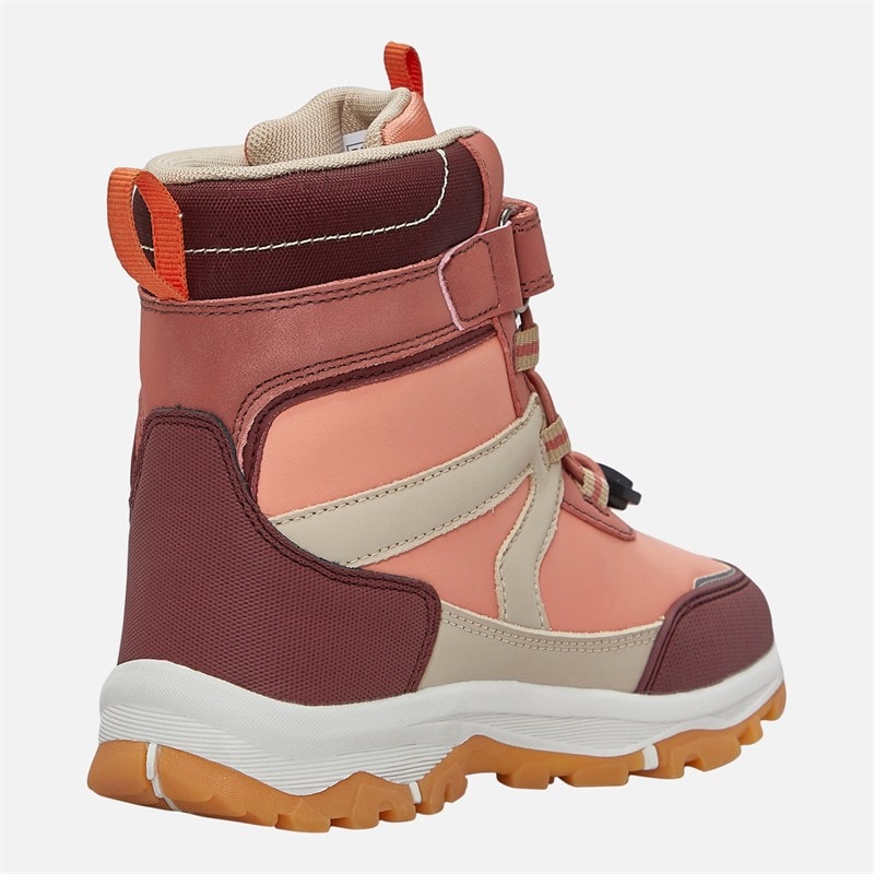 True North Kids Waterproof Snowflake Boots Pink - Image 5