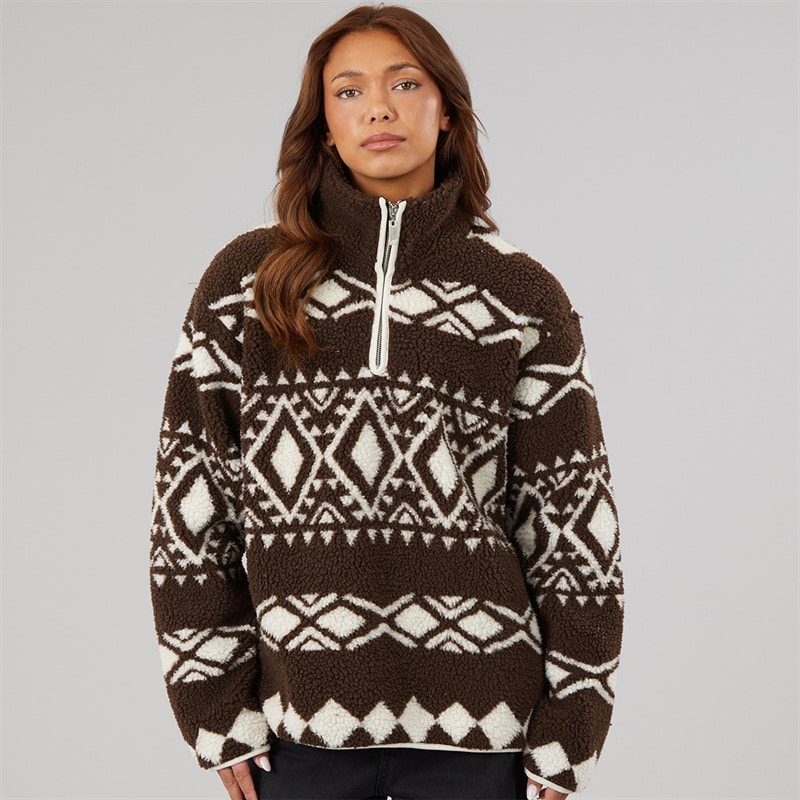 True North Womens Cissi Fleece Brown Comb - Image 3
