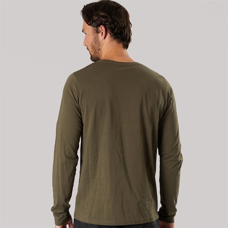 True North Mens Long Sleeved T-Shirt Pine - Image 2