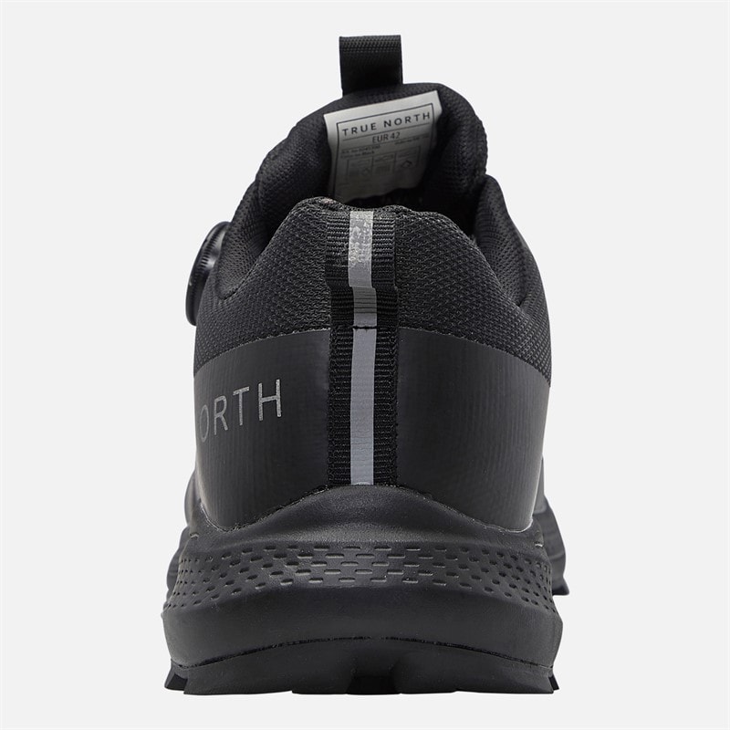 True North Quick Trek Low Waterproof Shoes Black - Image 3