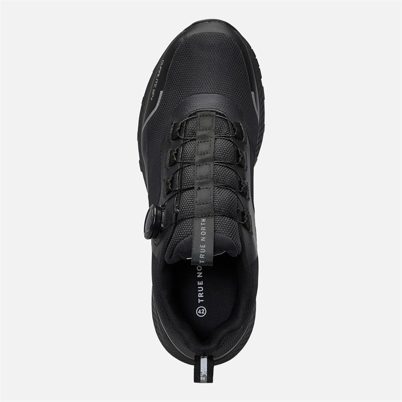 True North Quick Trek Low Waterproof Shoes Black - Image 4