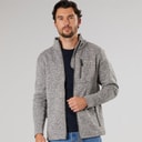 True North Mens Flatfleece Jacket Dark Grey Dk-Grey