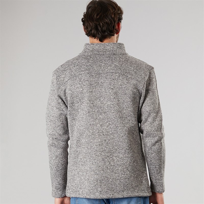 True North Mens Flatfleece Jacket Dark Grey Dk-Grey - Image 2