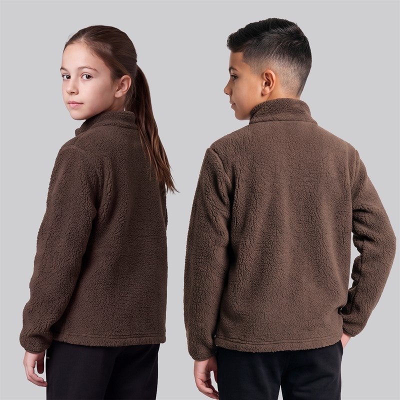 True North Kids Pile Jacket Mocca - Image 2