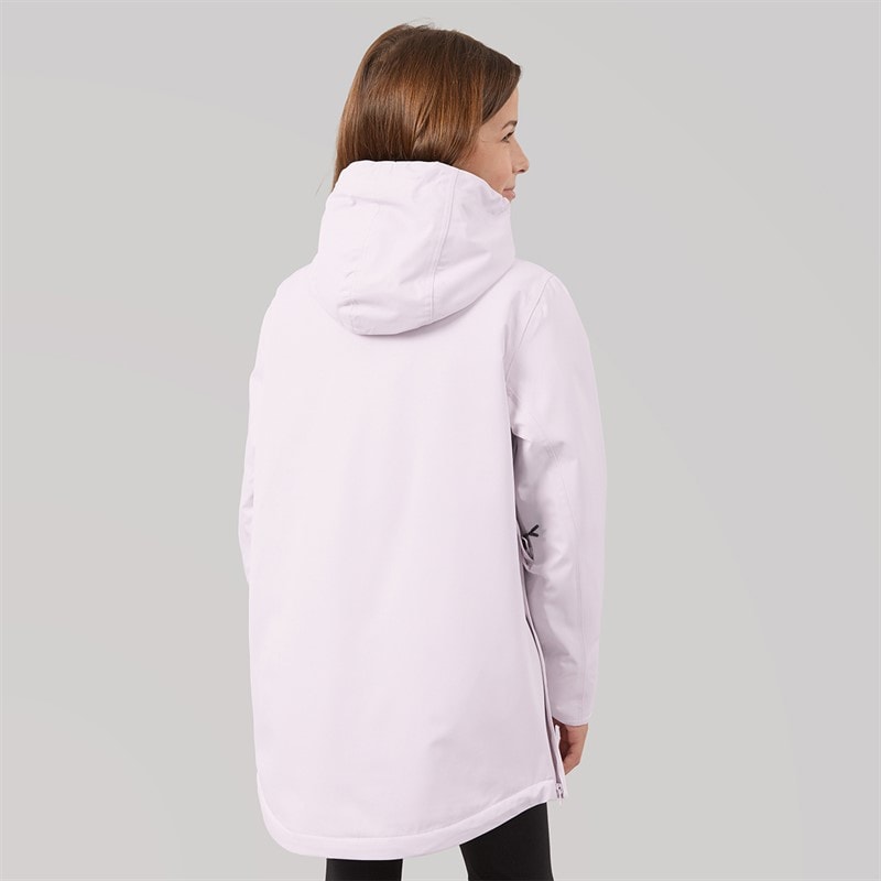 True North Girls Stretch Waterproof Anorak Coat Orchid - Image 2