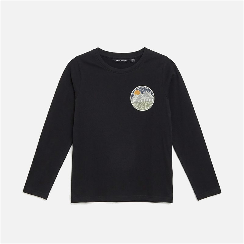 True North Kids Long Sleeve T-Shirt Black