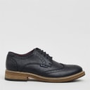 Ben Sherman Mens Triumph II Brogue Shoes Black