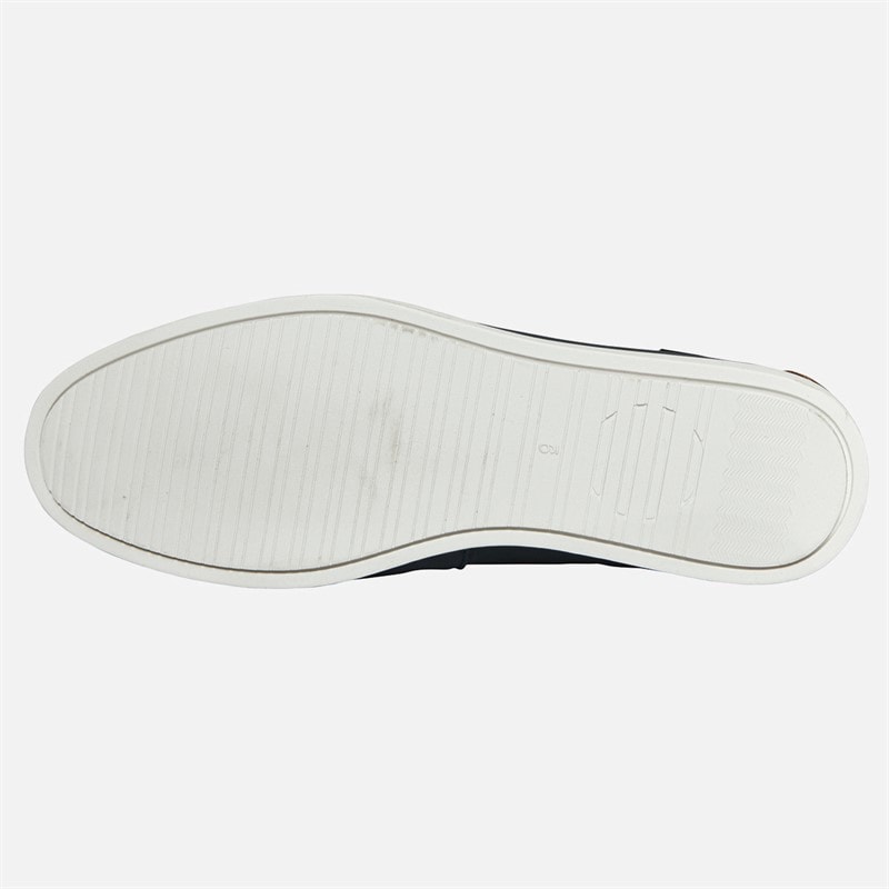 Ben Sherman Mens Oceanic Deck Shoes Navy/Tan - Image 5