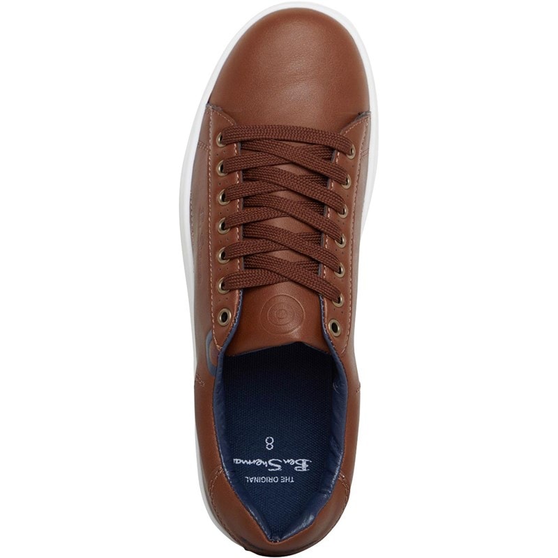 Ben Sherman Mens Storm Trainers Tan - Image 4
