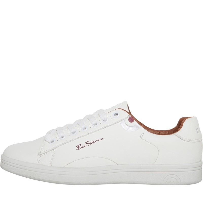 Ben Sherman Mens Storm Trainers White