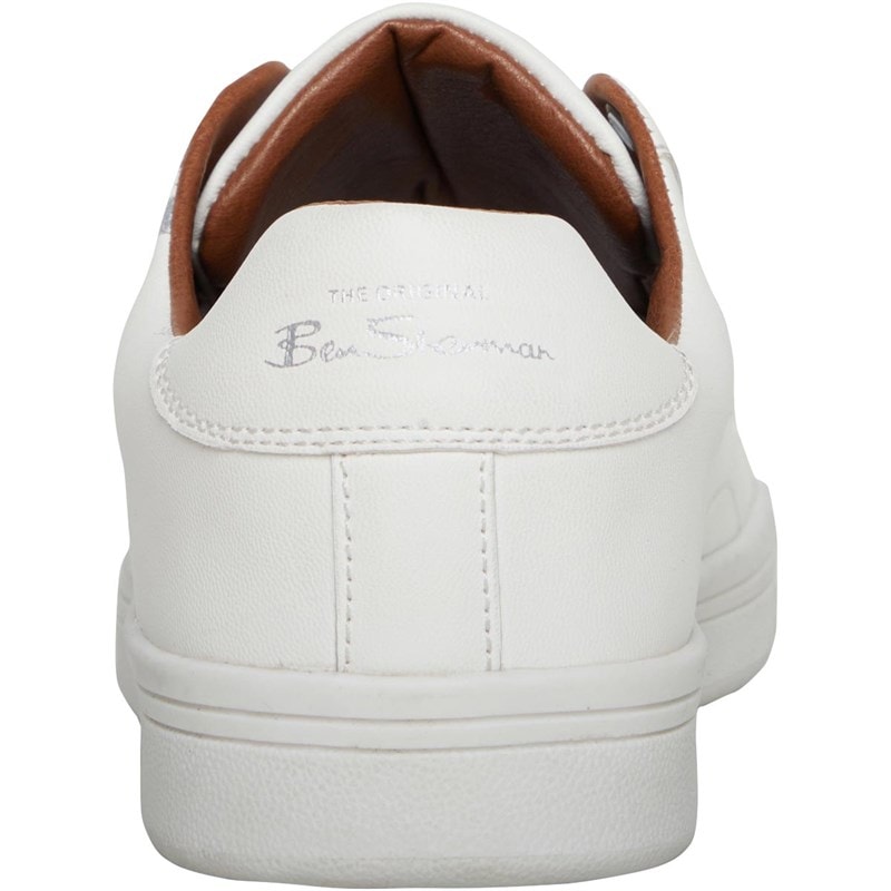 Ben Sherman Mens Storm Trainers White - Image 3
