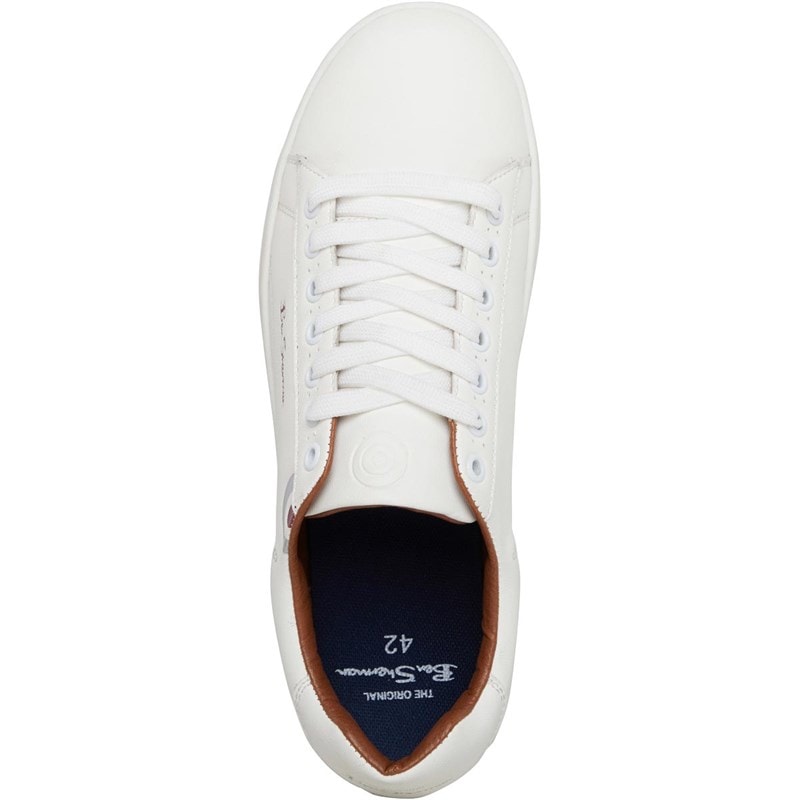 Ben Sherman Mens Storm Trainers White - Image 4