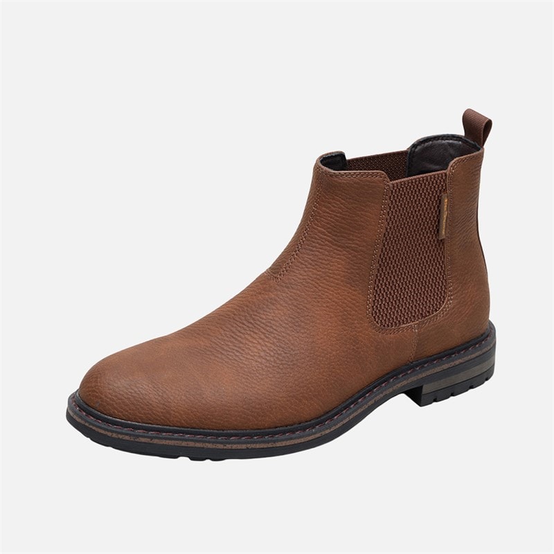 Ben Sherman Mens Vincent Chelsea Boots Tan - Image 2