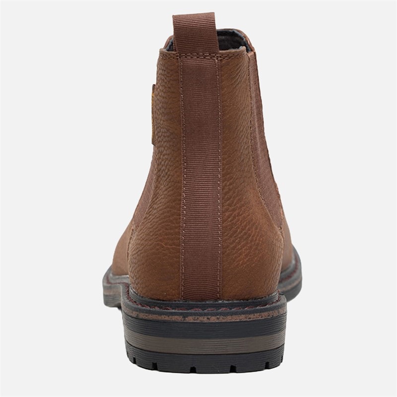 Ben Sherman Mens Vincent Chelsea Boots Tan - Image 4