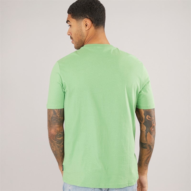 Ben Sherman Mens Trippy Target T-Shirt Grass Green - Image 2