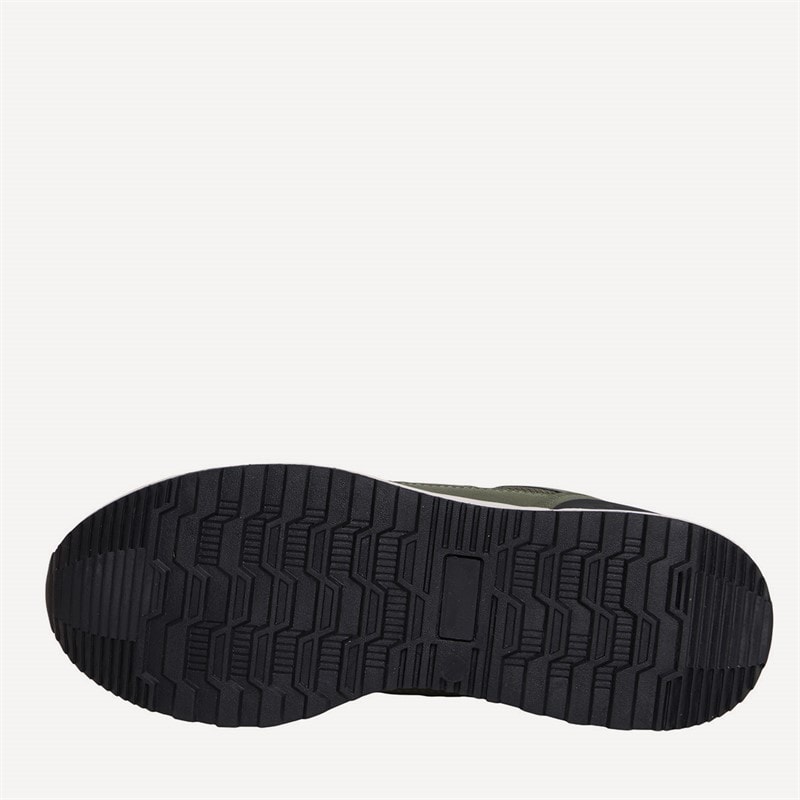 Ben Sherman Mens Fowler Trainers Khaki/Black - Image 2