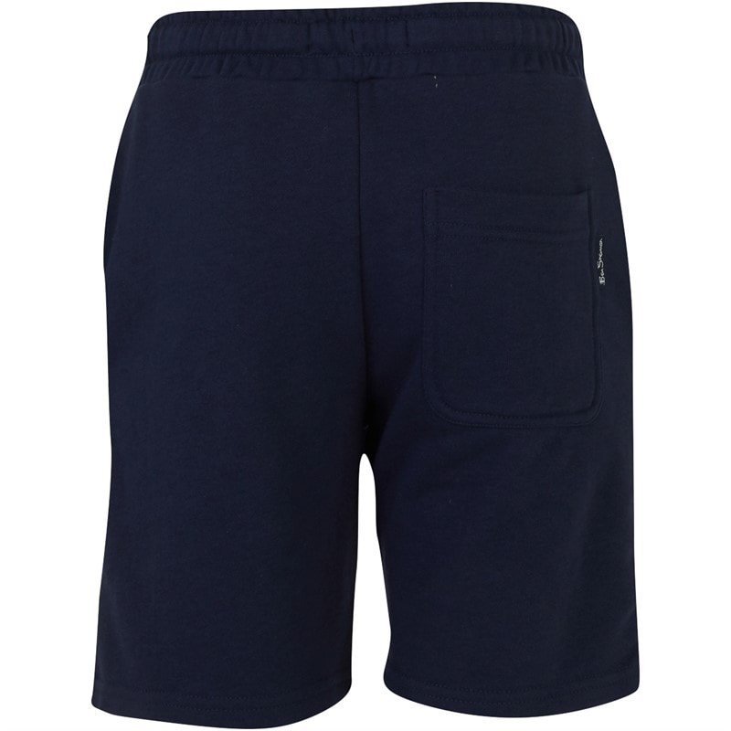Ben Sherman Boys Script Polo Shirt And Shorts Set Navy Blazer - Image 3