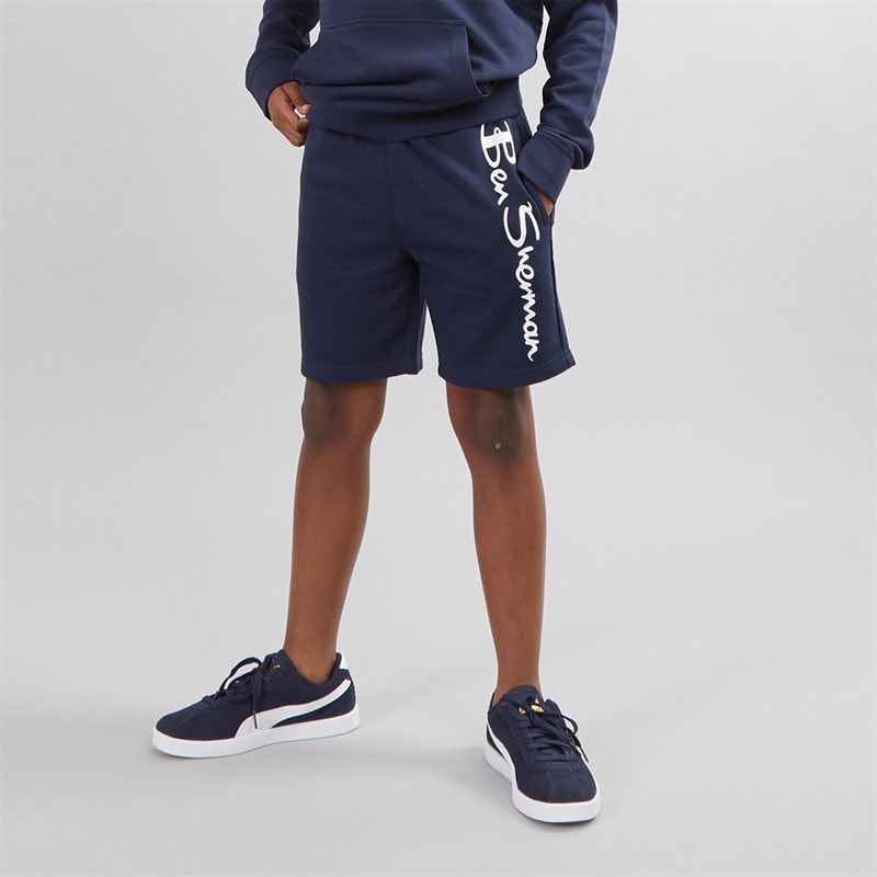 Ben Sherman Boys Sig Shorts Navy Blazer - Image 1